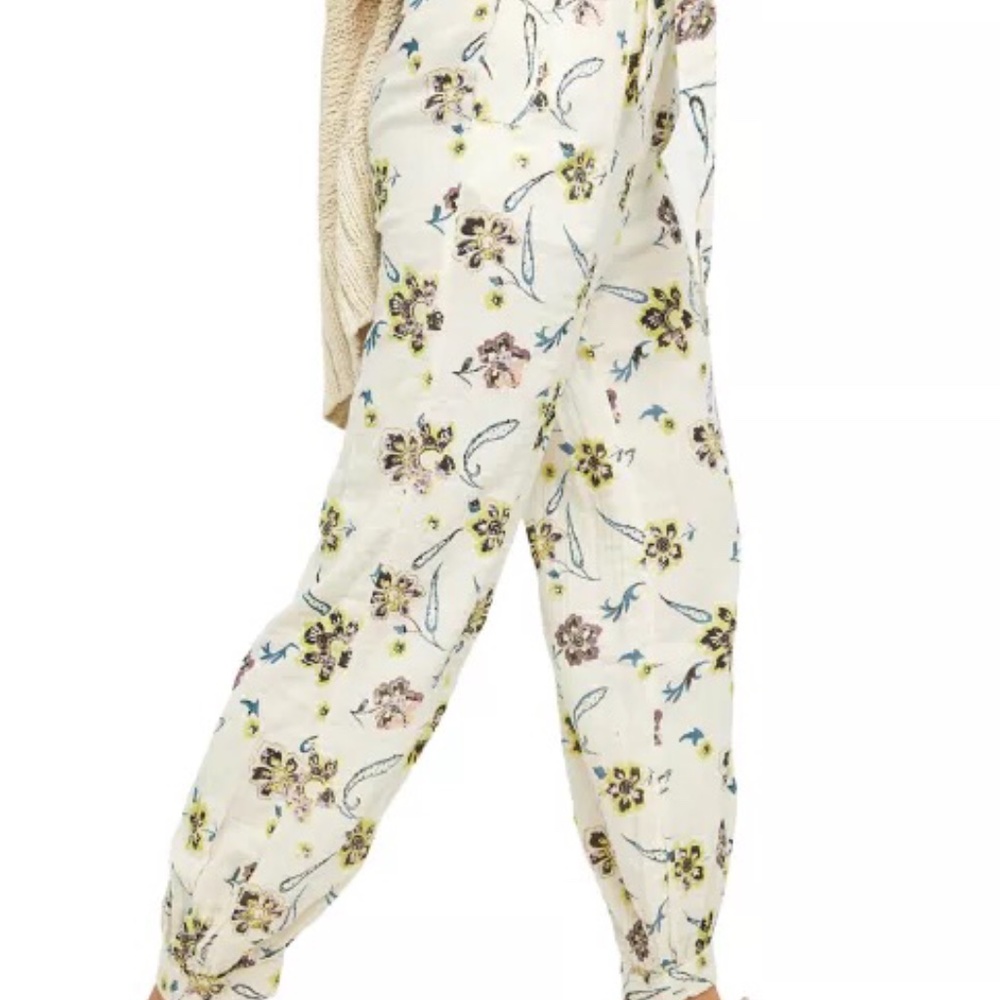 HP💝Free People Floral Trouser medium - Picture 3 of 4
